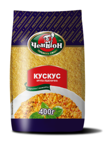 Крупа пшенична Кускус ЧЕМПІОН, 400 г